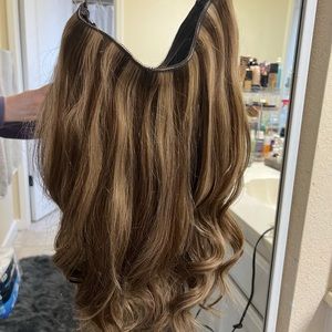 Glam Seamless Halo 20” Caramelt shade